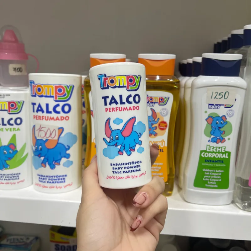 Talco perfumado