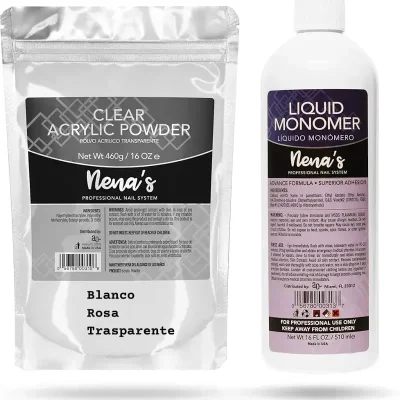 Liquido Monómero y polvo acrílico