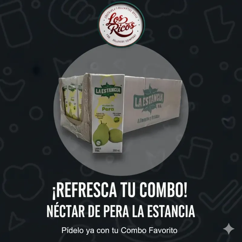 Caja de jugos la Estancia 