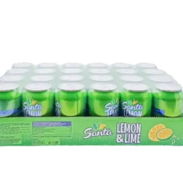 Caja de refrescos de limón 24 und