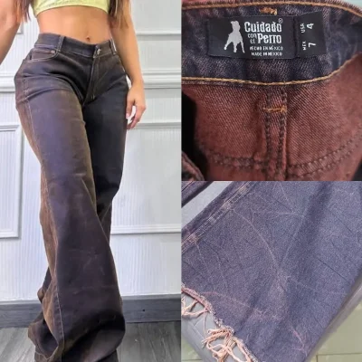 Jeans cuidado con el perro