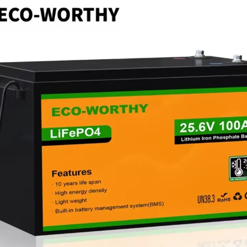 BATERÍA LiFePO4 ECO WORTHY 25V 100Ah