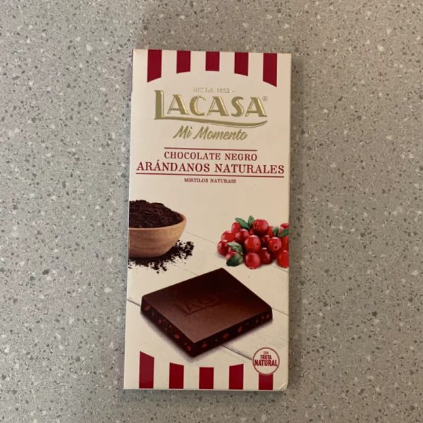 Chocolate con arándanos La Casa