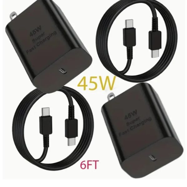 Cargador carga rapida 45w con 2M de cable