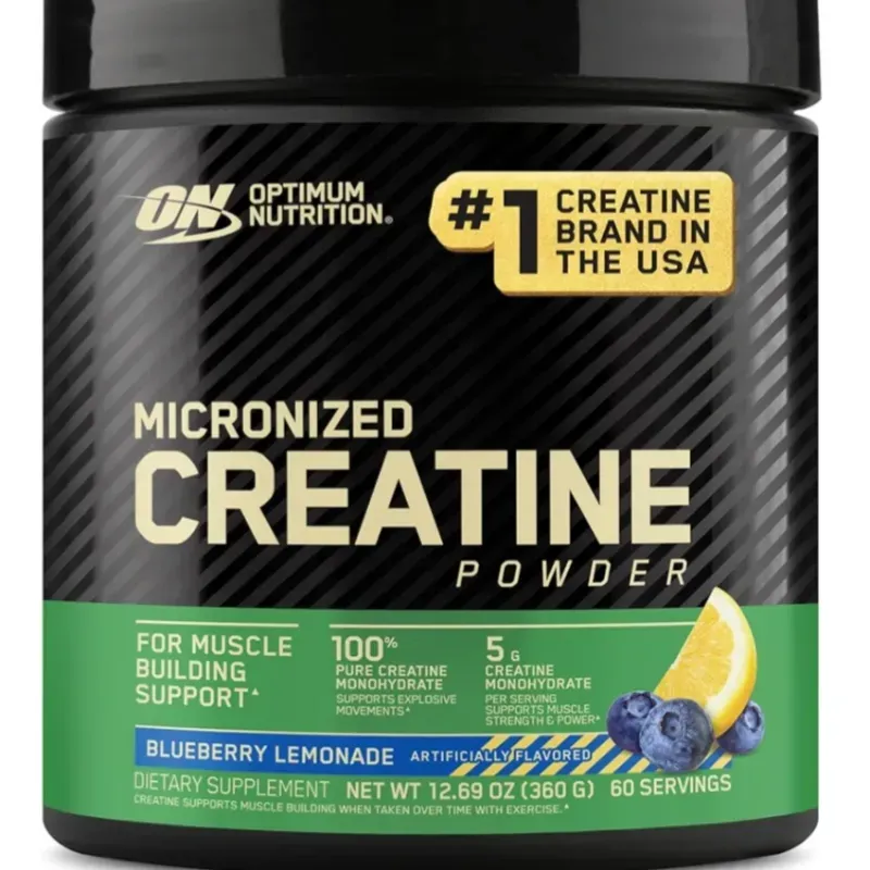 Optimum Nutrition ,Creatina , Limonada de arándanos