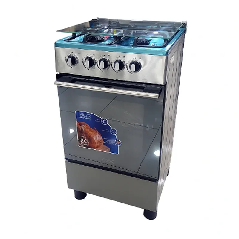 COCINA ROYAL 20'' CON HORNO 4 HORNILLAS