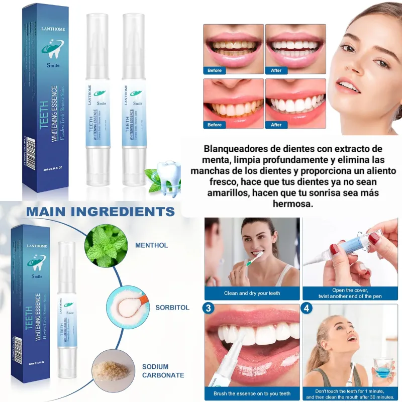 Blanqueador de dientes