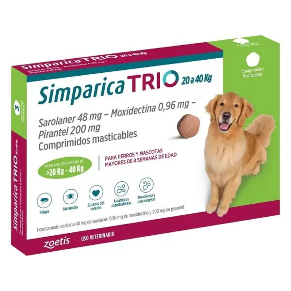 Simparica (Caja de 3 comprimidos)