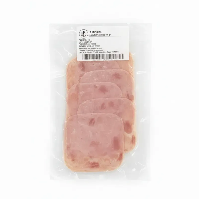 Jamón barra york