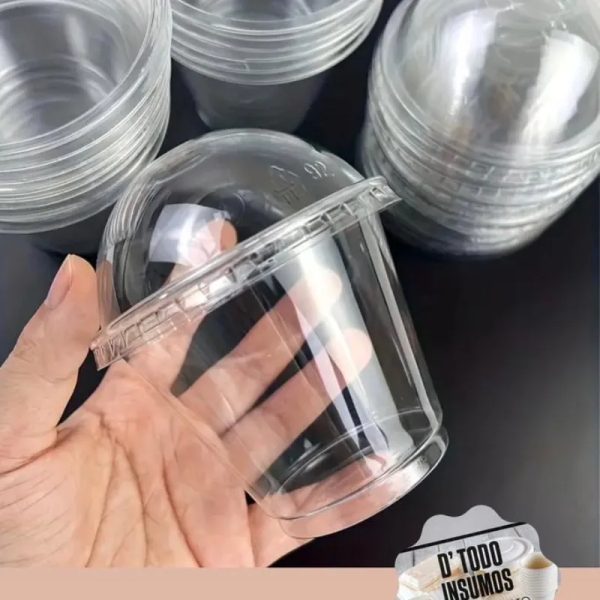 Vaso 9oz/ Tapa Domo
