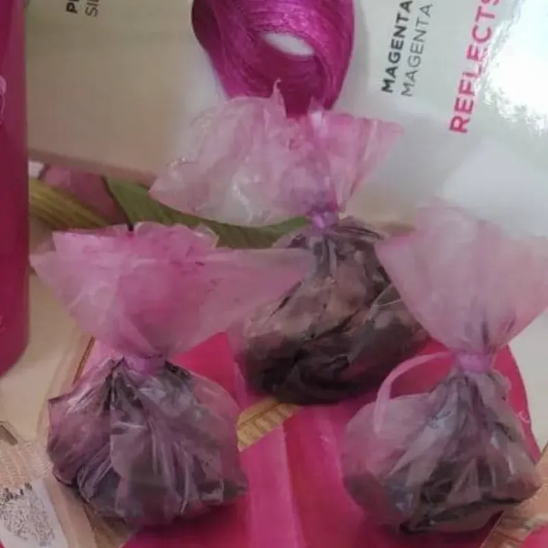 Tinte Rosado en Polvo 