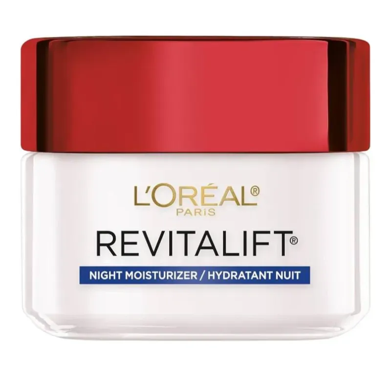 Crema hidratante nocturna a base de retinol de Loreal Revitalif