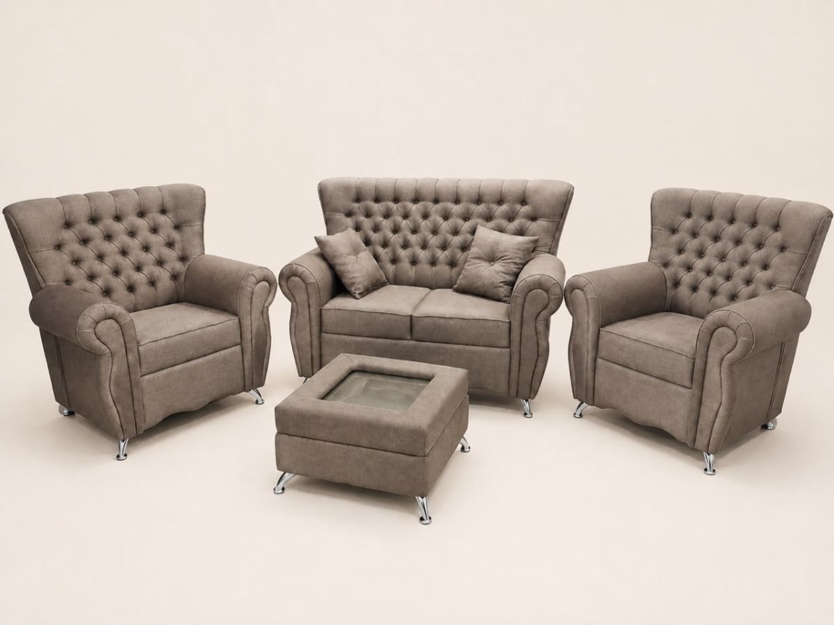 Sofa Luis XV Estilo Clasico Elegante Cuba Muebles