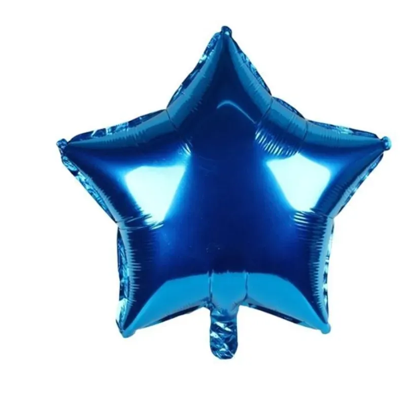 Globo de estrella azul oscuro de 10"