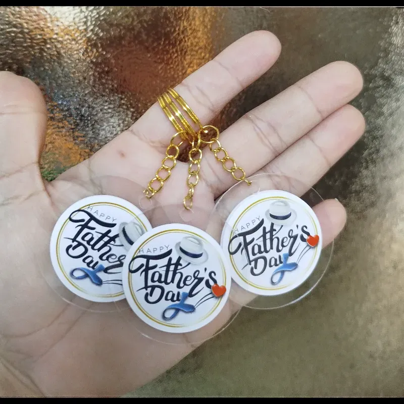 Llavero Redondo Papá