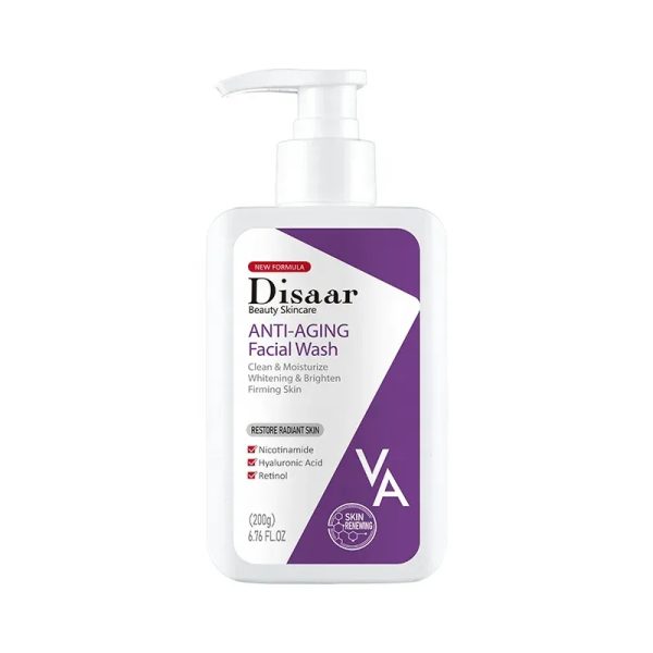 Limpiador Facial Blanqueador Antienvejecimiento, Reafirmante, Ilumina La Piel, Reparación de Retinol y Niacinamida