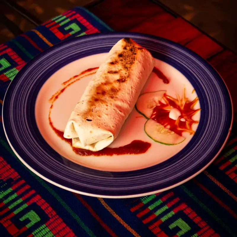 Burrito de vegetales