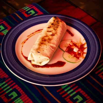 Burrito de vegetales