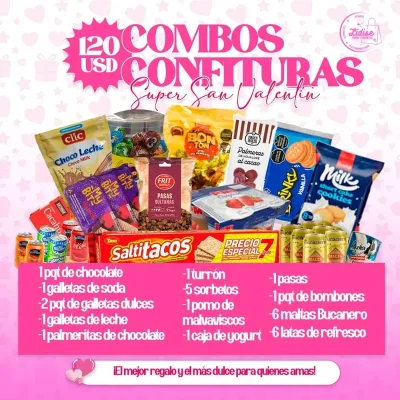 Super combo de confituras del mes