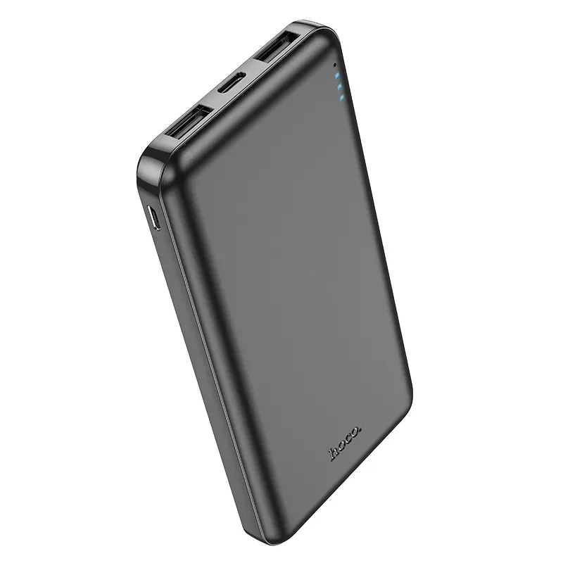 Hoco – Power Bank J100  10000mAh con Indicador LED | Doble Salida USB-A