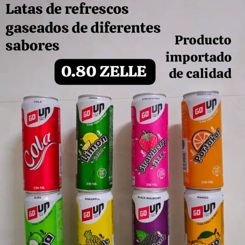 Refrescos gaseados go up