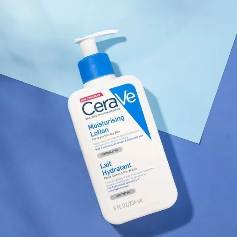 Loción hidratante facial y corporal de CeraVe