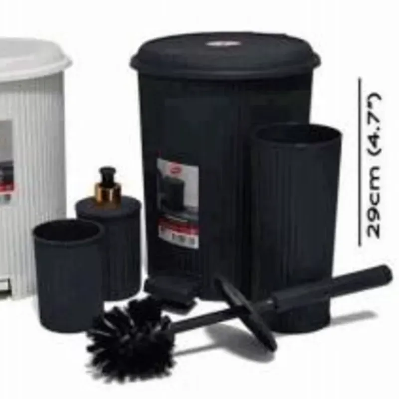 Juego de utensilios para el baño