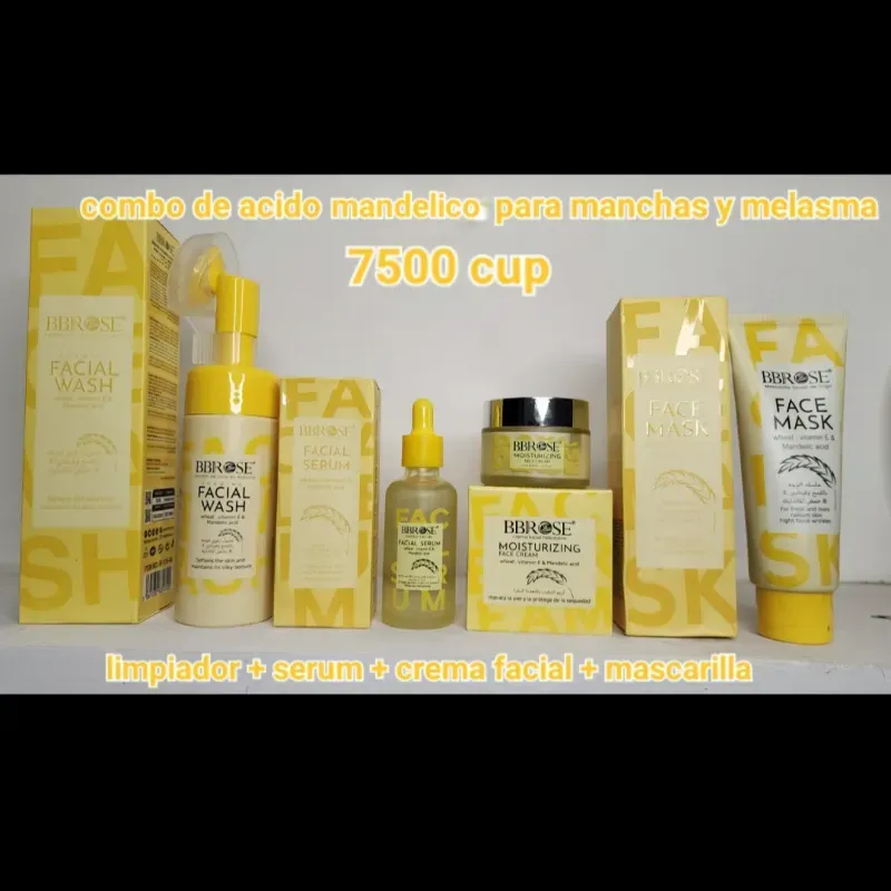 Kit de acido mandelico para manchas