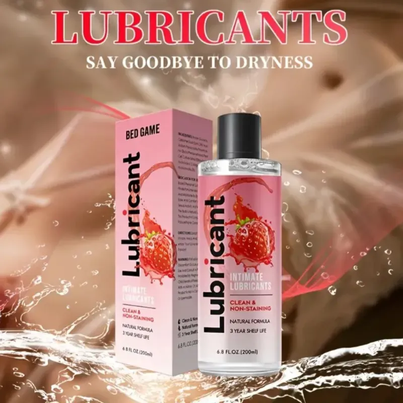 Lubricante de fresa 200ml