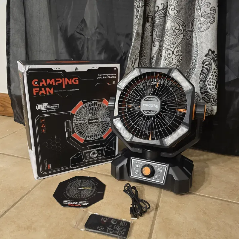 Ventilador Recargable Marca Cold Sky