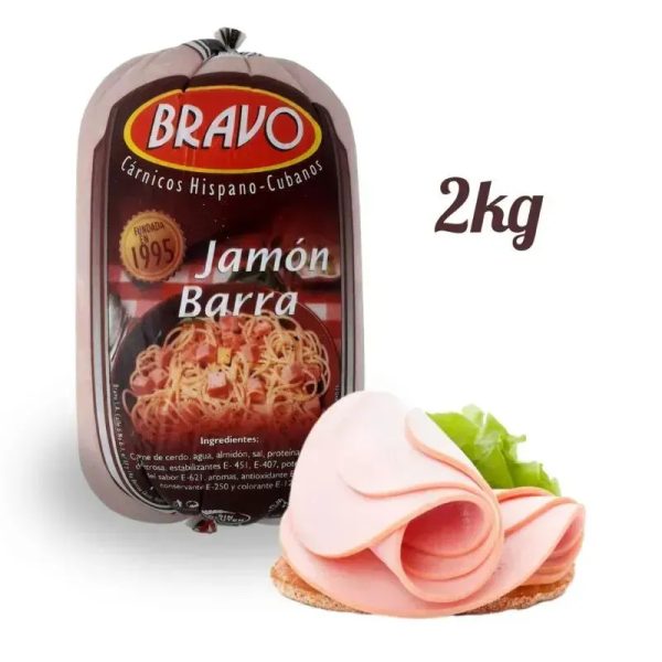 Jamón barra Bravo de 2kg