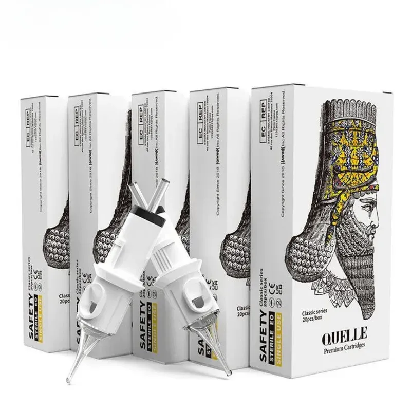 Agujas de cartucho para tatuajes marca Quelle de soulong
