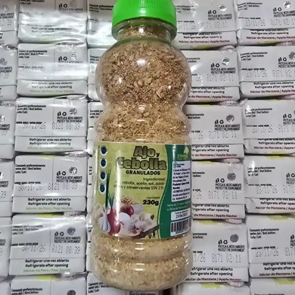 Ajo y Cebolla Granulado el Roble 230g