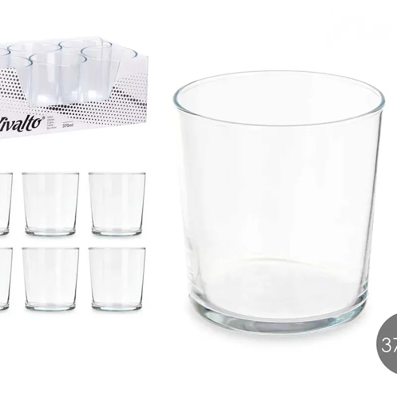 Vaso agua recto (370 ml)