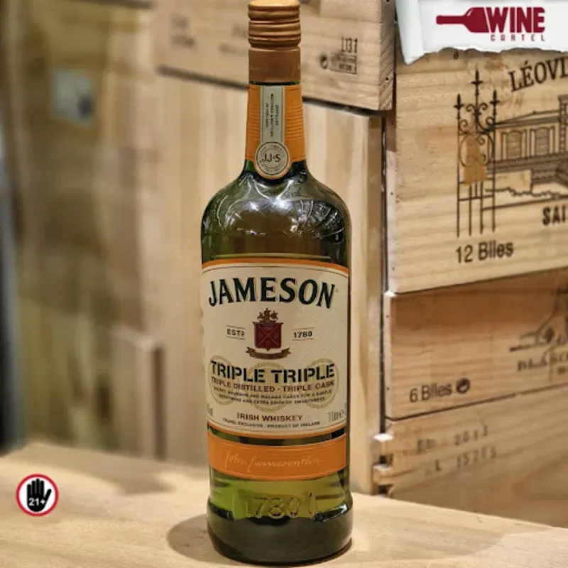 WHISKY JAMESON TRIPLE TRIPLE +ENERGIZANTES