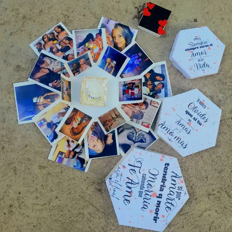 Mega caja sorpresa de fotos