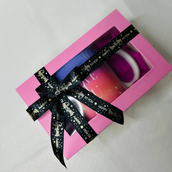 Caja Rosa Sencilla