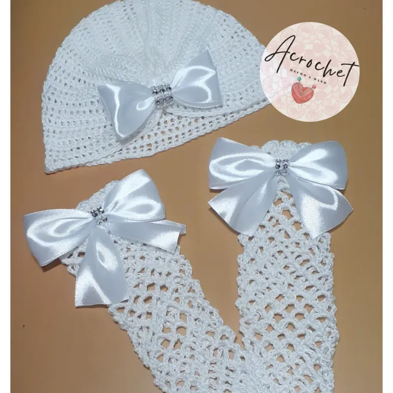 Conjunto medias altas con turbante