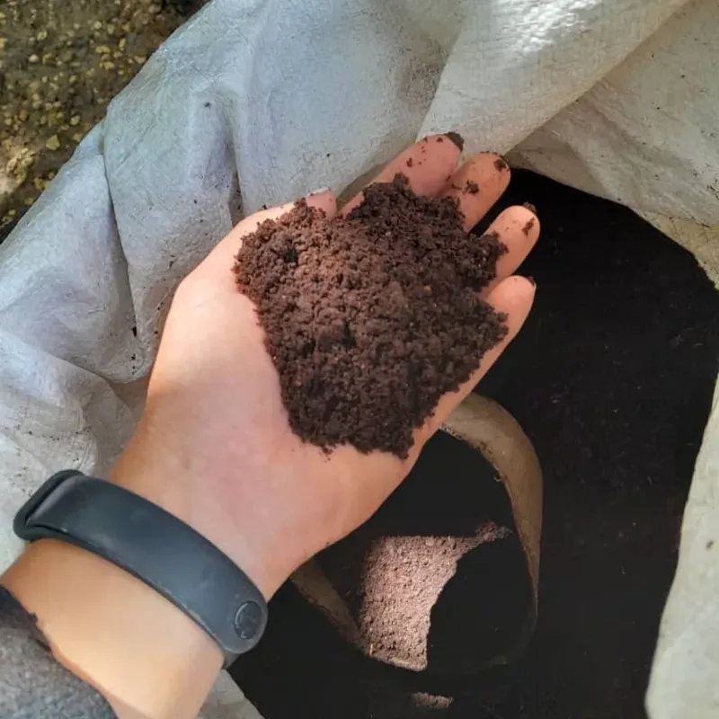 Bolsas de Humus d lombriz sólido