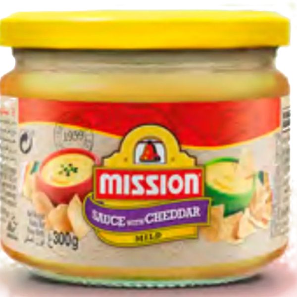 Salsa Queso MISSION Cristal 300g 6/Caja