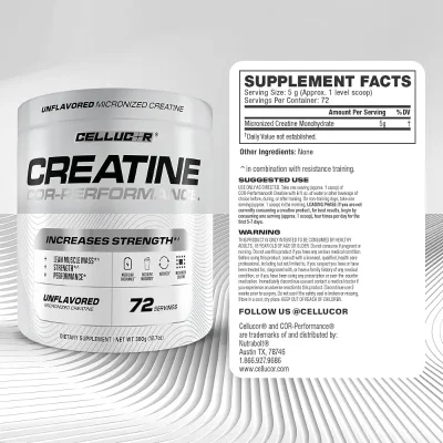 Creatina monohidratada cellucor