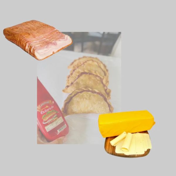 Empanada beicon y queso gouda
