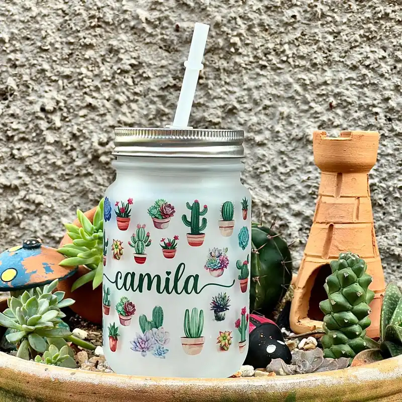 Pomo de Cristal Nevado