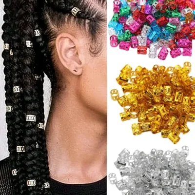 Adornos para trenzas (cilindro)