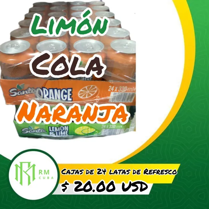 Caja Refresco Lata COLA
