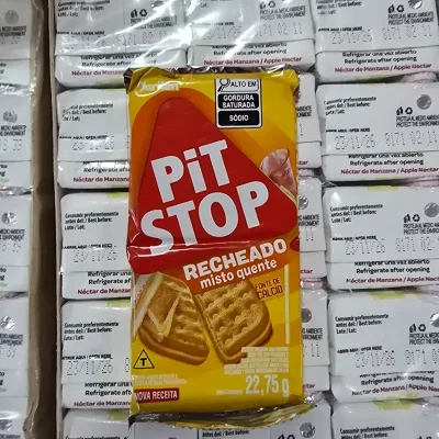 Pit Stop Sándwich Jamon mas Queso 22.7g