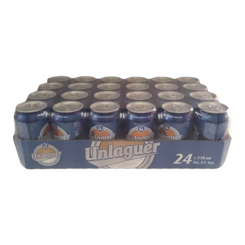 Caja de 24 cerveza Un Laguer