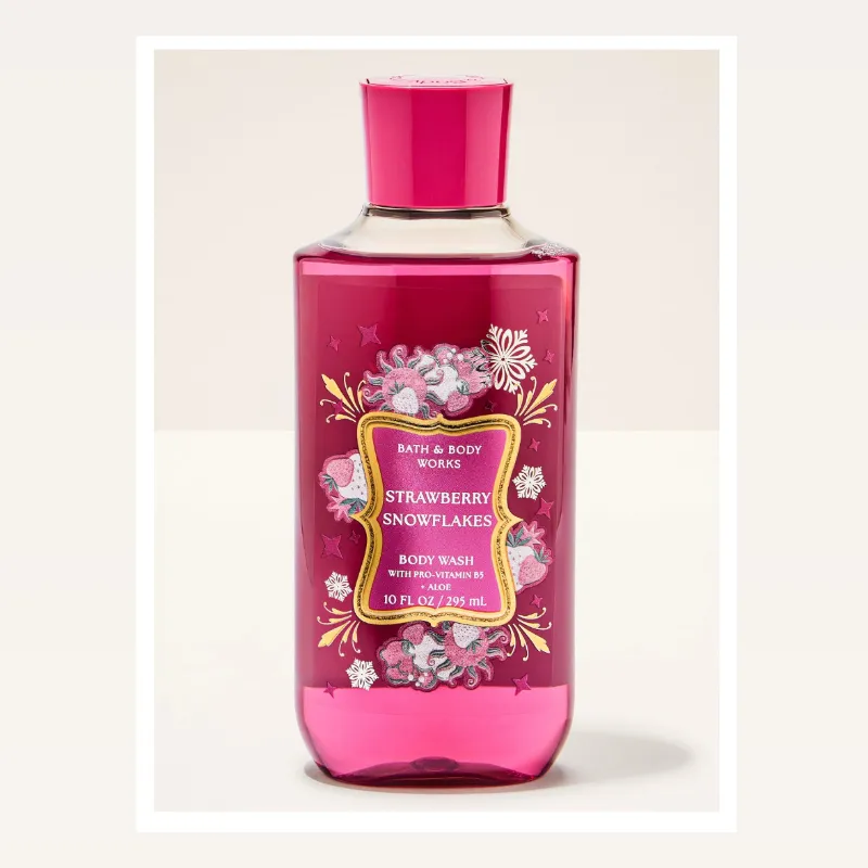 Strawberry Snowflakes