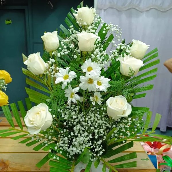 Arreglo de 8 flores