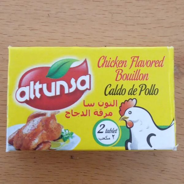 Caldo de pollo 2 cuadritos